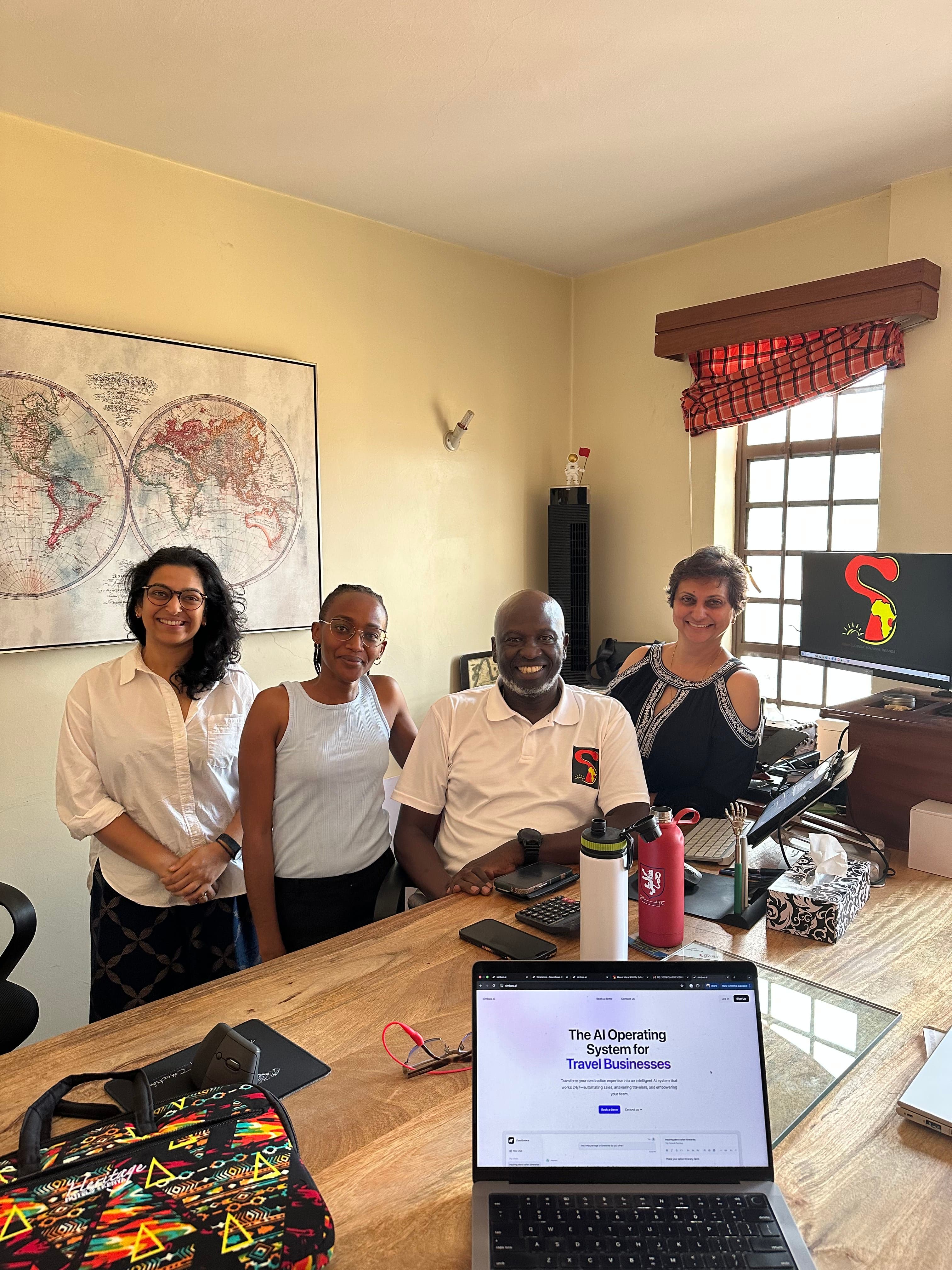 Sawa Sawa Africa team using Simbas